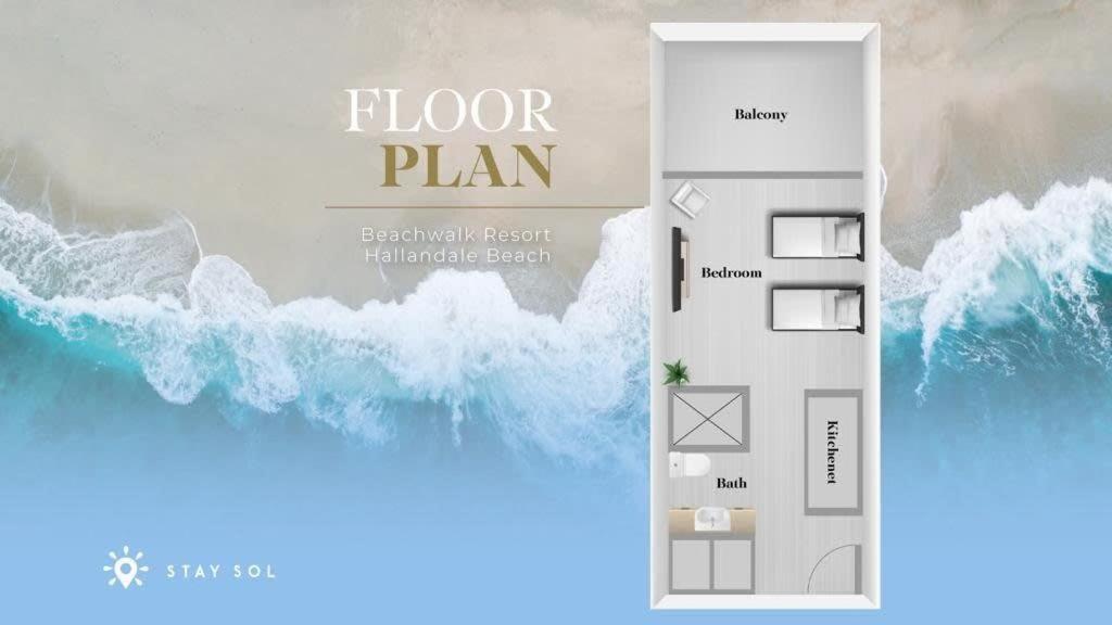הלנדל ביץ' Balcony - Pool - Near Beach - Gym מראה חיצוני תמונה